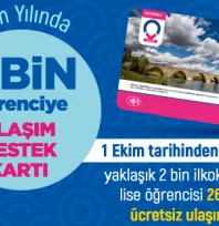 Kayseri Büyükşehir Belediyesi Ulaşım Desteği: 2000 Öğrenci Yararlanıyor