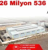 Kayseri'de 26 milyon liralık tarımsal destek ödemeleri çiftçilerin hesabına aktarılıyor