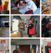 Kayseri'de hafta sonu gıda denetimi sürüyor