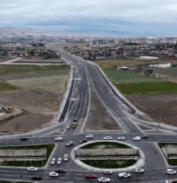 Kayseri'de iki Bulvarı birbirine bağlayan yol 6,5 km tasarruf sağlıyor