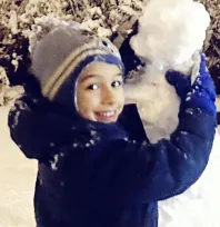 Kayseri'de 1 günlük kar tatili sevinci