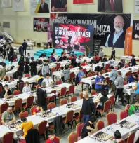 Kayseri'de Satranç Türkiye Kupası Devam Ediyor