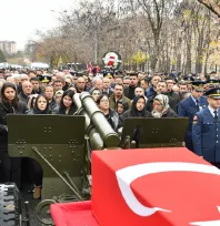Kayseri'de Şehit Pilot İlgen için son görev