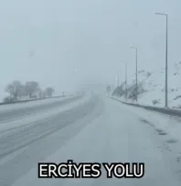 Kayseri'de yollar trafiğe açık