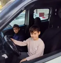 Kayseri emniyetinden miniklere jest