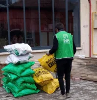 Kayseri İHH, yuvaları ısıtmaya devam ediyor