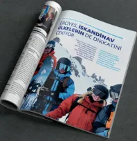 Kayseri'nin 2 Dilli Turizm Dergisi: Erciyes'in 10. Sayısı çıktı