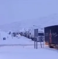 Kayseri/Sivas karayolu tüm araç trafiğine kapalı