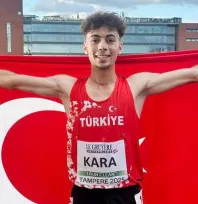 Kayserili genç atlet, rekor kırarak Avrupa şampiyonu oldu