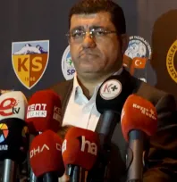 Kayserispor Başkanı Nurettin Açıkalın: 'Kötü oynamıyorduk ama neticelendiremiyorduk'