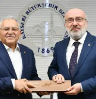 KAYÜ'den Başkan Büyükkılıç'a Gastronomi teşekkürü