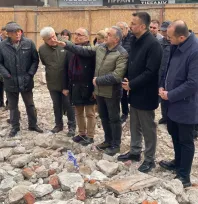 Kent Konseyi'nden Camî Kebir Projesine sahada inceleme