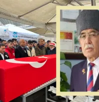 Kıbrıs gazisi Dernek Başkanı Osman Balcı son yolculuğuna uğurlandı
