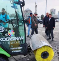 Kocasinan Belediyesi'nden Kar Temizleme Çalışmaları