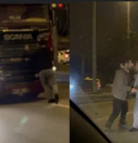 Kocasinan Bulvarında alkollü şahıs tarfiği kilitledi