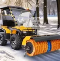 Kocasinan'da Modern Araçlarla Karla Mücadele