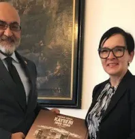 Milletvekili Cıngı, Avusturya Türkiye Büyükelçisi ile bir araya geldi