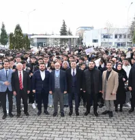 Milletvekili Cıngı, OSB Teknik Kolej'de Karne Heyecanına Ortak oldu