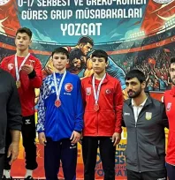 Minderde Kayseri zaferi: Sporcular derecelerde döndü