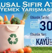 Mutfakta Çevre Bilinci: Talas'ta Ulusal Sıfır Atık Yemek Yarışması