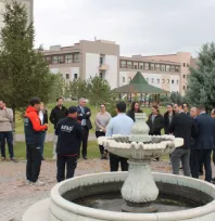 NNY Üniverstesi'nde deprem ve Yangın Tahliye Tatbikatı