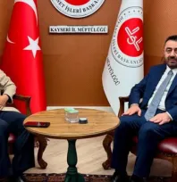 Özhaseki'den İl Müftüsü Ayvaz'a Ziyaret