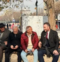 Saadet Partisi Kayseri Teşkilatı emeklilerin sorunlarını dinlemek için sahalarda