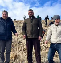 Saadet Partisi'nden Fidan Dikim Etkinliği