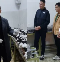 Sarız'da tarım öğrencileri mantar üretti