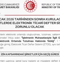 Şirketlerde elektronik ticari defter sistemi zorunlu olacak