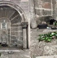 Tarihi cami çeşmesi ayyaş mekanı haline geldi: Mahalleli Çözüm Bekliyor