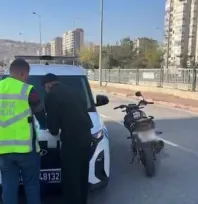 Trafik kurallarını ihlal eden motosiklet sürücüsüne 13 bin TL cezai işlem