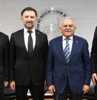 TUSAŞ Heyetinden Büyükşehir'e Ziyaret