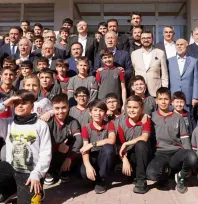 Üst Düzey Protokol, Mustafa Germirli İmam Hatip Ortaokulu'nu Ziyaret Etti