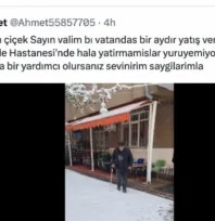 Vatandaş sosyal medya mecrasından seslendi, Vali Çiçek anında karşılık verdi