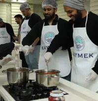 Yabancı Öğrencilere Kayseri Yemekleri Kursu ve Yağlama Etkinliği