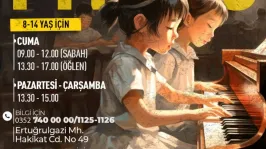 Kocasinan Akademi'de piyano kursu başladı