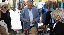 Talas'ta bu pazar 'Maharetli Eller'in günü
