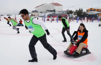 'Artık Çekilmez Oldun' Kızak Yarışması 10.Kez Erciyes'te