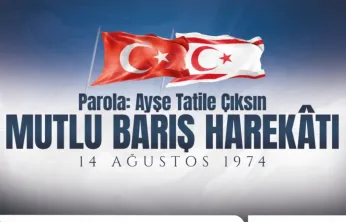 'Ayşe Tatile Çıksın' parolasıyla başlayan 2'nci Barış Harekâtı'nın 51'inci yıldönümü