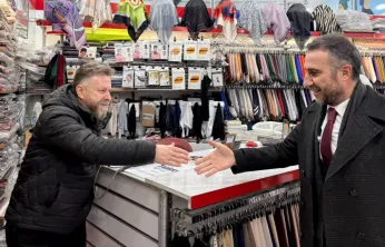 Başkan Altun, esnaflarla bir araya geldi