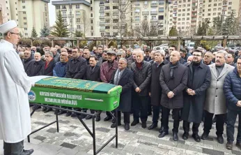 Başkan Büyükkılıç'ın Kayınvalidesi Son Yolculuğuna Uğurlandı