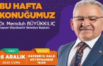 Başkan Büyükkılıç, Şehir Sohbetlerine Konuk Oluyor