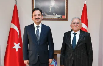 Başkan Büyükkılıç'tan Kaymakamlara Ziyaret