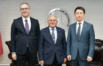 Başkan Büyükkılıç, Tataristan Temsilcisi Gataullin'i ağırladı