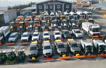 Belediyeler Kışa Hazır: Melikgazi Belediyesi Yoğun Kar Yağışına Karşı Önlemlerini Aldı