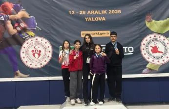 Bünyanlı Sporcuların 'Şehitlerimize Rahmet, Filistin'e Destek' Başarısı