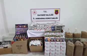 Develi'de kaçakçılık operasyonu: 26 bin 240 içi tütün doldurulmuş makaron