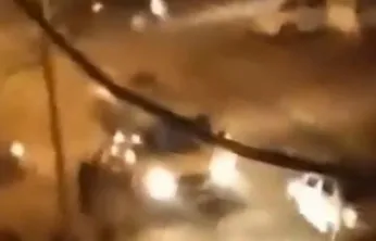 Dördüncü kattan düşen genç kız hastaneye kaldırıldı