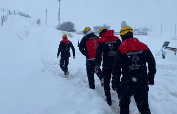 Ekipler mahsur kalan vatandaşlara destek için sahada